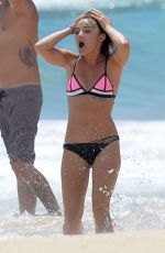LUCY HALE in Bikini on the Beach in Hawaii 07/04/2015
