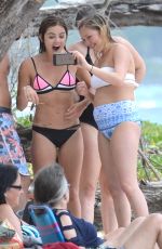 LUCY HALE in Bikini on the Beach in Hawaii 07/04/2015