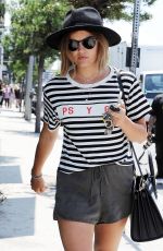 LUCY HALE Out Shopping in West Hollywood 07/06/2015