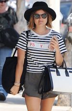LUCY HALE Out Shopping in West Hollywood 07/06/2015