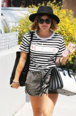 LUCY HALE Out Shopping in West Hollywood 07/06/2015