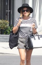 LUCY HALE Out Shopping in West Hollywood 07/06/2015