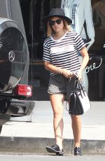 LUCY HALE Out Shopping in West Hollywood 07/06/2015