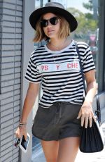 LUCY HALE Out Shopping in West Hollywood 07/06/2015