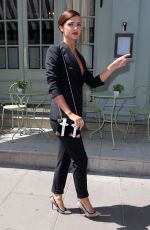 LUCY MECKLENBURGH Out and About in London 06/15/2015