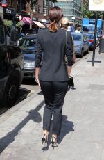 LUCY MECKLENBURGH Out and About in London 06/15/2015
