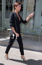 LUCY MECKLENBURGH Out and About in London 06/15/2015