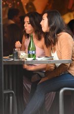 LUCY MECKLENBURGH Out for Dinner in London 07/22/2015