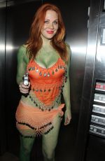 MAITLAND WARD as Star Trek Slave Girl for Comic Con