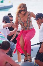 MARIA HCAREY on Holiday in Ibiza 07/01/2015