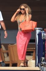 MARIA HCAREY on Holiday in Ibiza 07/01/2015
