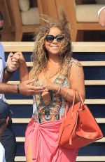MARIA HCAREY on Holiday in Ibiza 07/01/2015