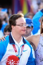 MARIA MENOUNOS at Special Olympics World Games 2015 Opening Ceremony in Los Angeles