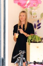 MARIA SHARAPOVA Out and About in London 06/23/2015