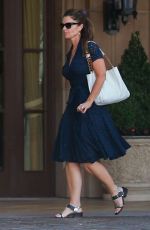 MARIA SHRIVER and Arnold Schwarzenegger Leaves a Hotel for Schwarzenegger’s 68th Birthday