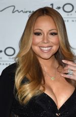 MARIAH CAREY at 1Oak Nightclub at The Mirage in Las Vegas