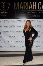 MARIAH CAREY at 1Oak Nightclub at The Mirage in Las Vegas