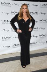 MARIAH CAREY at 1Oak Nightclub at The Mirage in Las Vegas