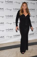 MARIAH CAREY at 1Oak Nightclub at The Mirage in Las Vegas