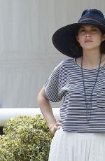 MARION COTILLARD at Chantilly International Jumping Competition
