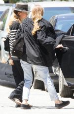 MARY KATE and ASHLEY OLSEN Out and About in Tribeca