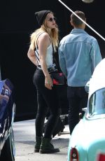 MELISSA BENOIST on the Set of Low Riders in Los Angeles 06/23/2015