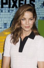 MICHELLE MONAGHAN at Pixels Premiere in New York