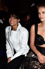 MICHELLE RODRIGUEZ at Atelier Versace Fashion Show in Paris