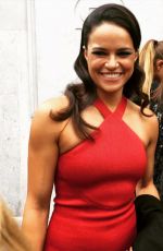 MICHELLE RODRIGUEZ at Elie Saab Fashion Show in Paris
