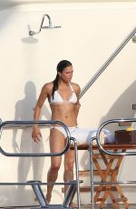 MICHELLE RODRIGUEZ in Bikini at a Yacht in Saint Tropez 07/24/2015