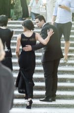 MICHELLE RODRIGUEZ Out and About in Rome