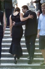 MICHELLE RODRIGUEZ Out and About in Rome