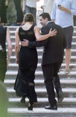 MICHELLE RODRIGUEZ Out and About in Rome