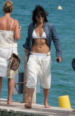 MICHELLE RODRIGUEZ Out and About in St. Tropez 07/24/2015