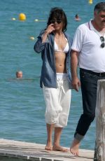 MICHELLE RODRIGUEZ Out and About in St. Tropez 07/24/2015