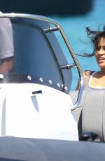 MICHELLE RODRIGUEZ Out in Saint Tropez 07/24/2015