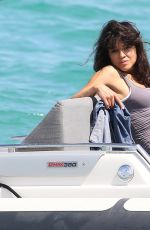 MICHELLE RODRIGUEZ Out in Saint Tropez 07/24/2015