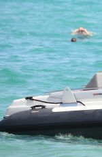 MICHELLE RODRIGUEZ Out in Saint Tropez 07/24/2015