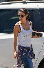 MILA KUNIS Out and About in West Hollywood 07/02/2015