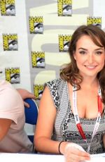 MILANA VAYNTRUB at Comic Con in San Diego