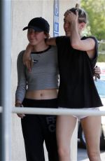 MILEY and NOAH CYRUS Out and About in Los Angeles 07/29/2015