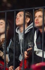 MILEY CYRUS and STELLA MAXWELL at Disneyland in Anaheim 07/14/2015