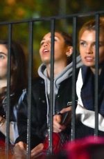 MILEY CYRUS and STELLA MAXWELL at Disneyland in Anaheim 07/14/2015