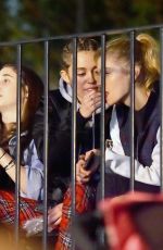 MILEY CYRUS and STELLA MAXWELL at Disneyland in Anaheim 07/14/2015