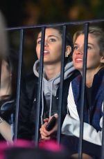 MILEY CYRUS and STELLA MAXWELL at Disneyland in Anaheim 07/14/2015