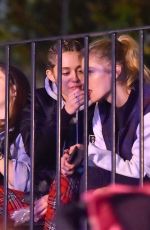 MILEY CYRUS and STELLA MAXWELL at Disneyland in Anaheim 07/14/2015