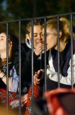 MILEY CYRUS and STELLA MAXWELL at Disneyland in Anaheim 07/14/2015
