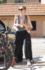 MILEY CYRUS and STELLA MAXWELL Out and About in Studio City 07/12/2015