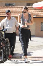 MILEY CYRUS and STELLA MAXWELL Out and About in Studio City 07/12/2015