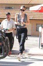 MILEY CYRUS and STELLA MAXWELL Out and About in Studio City 07/12/2015